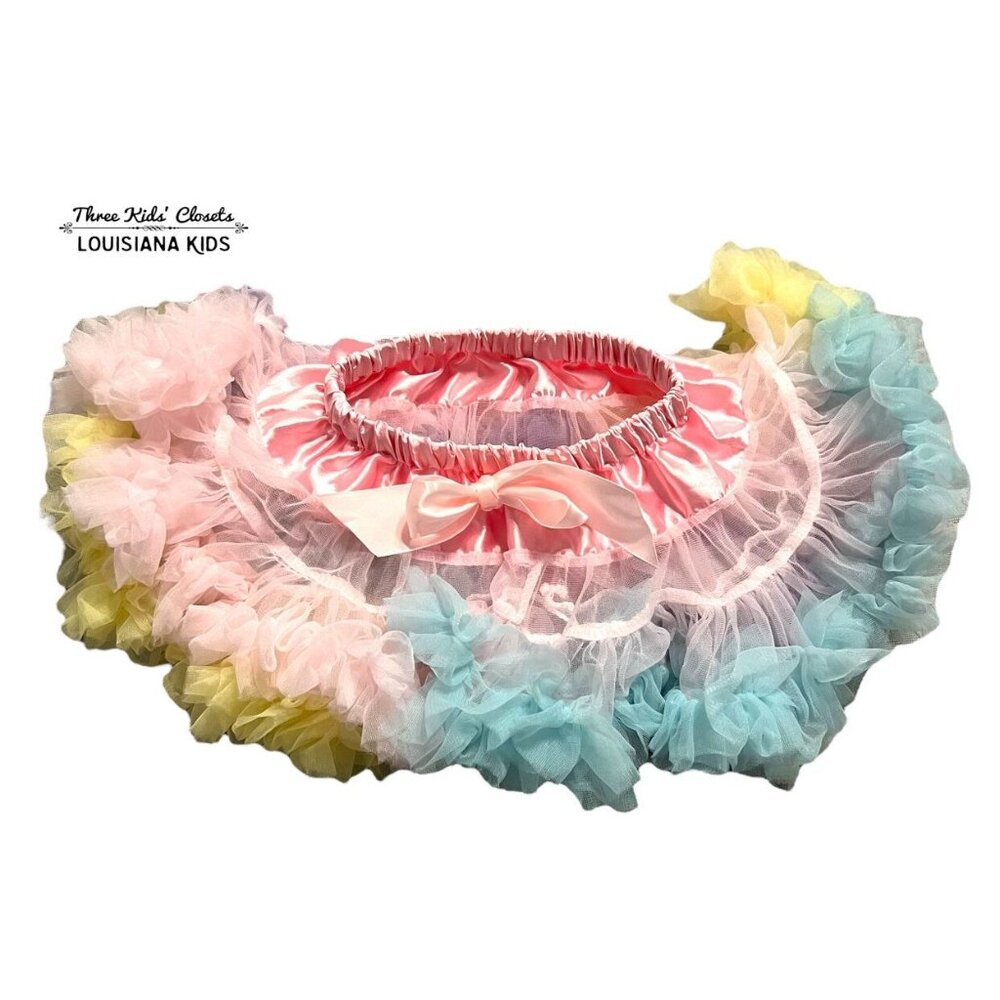 Boutique Baby L (12-24m) Colorful Tulle Tutu Skirt